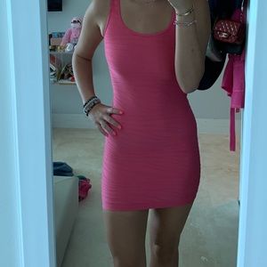 Pink Bebe dress
